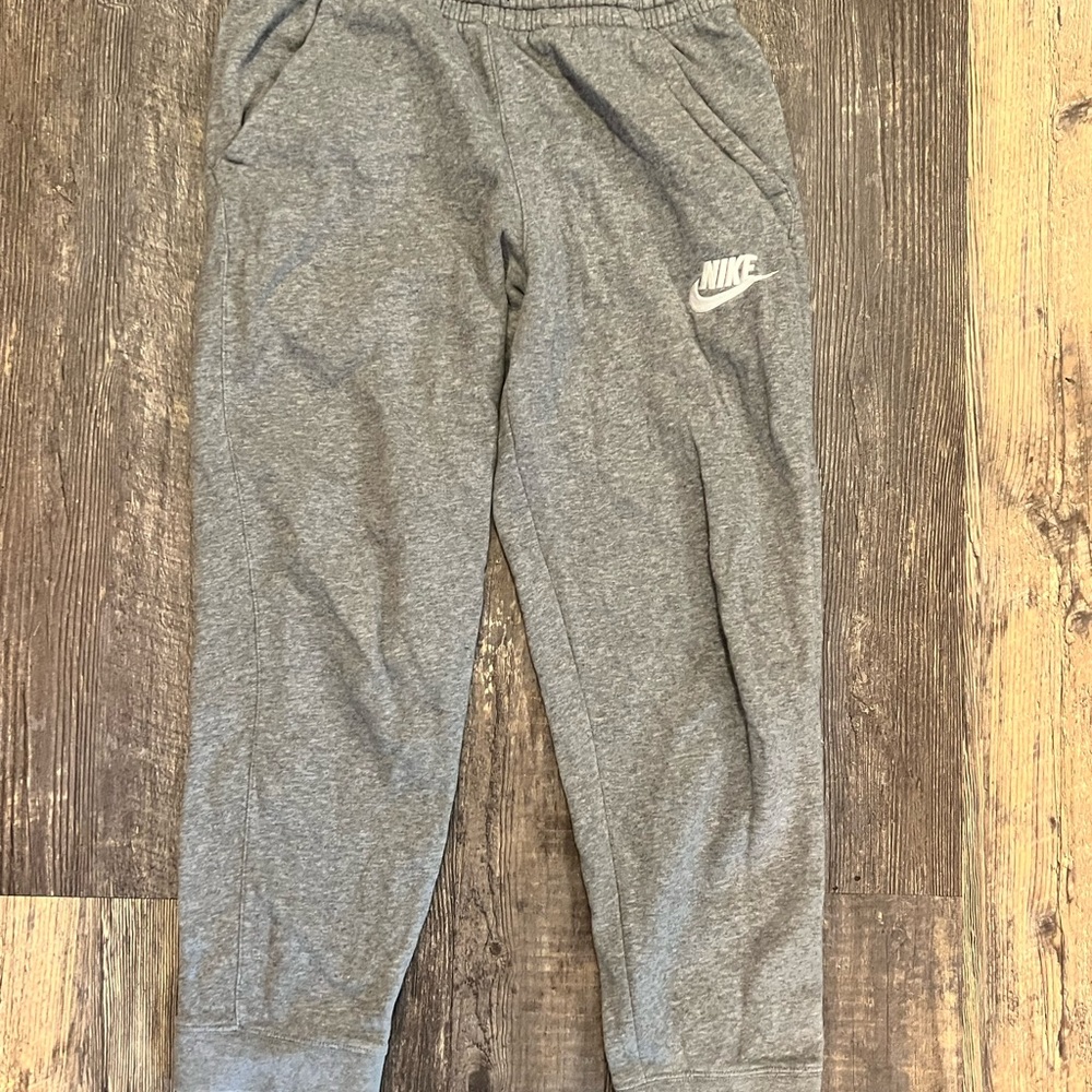 Nike Kids Charcoal Gray Joggers